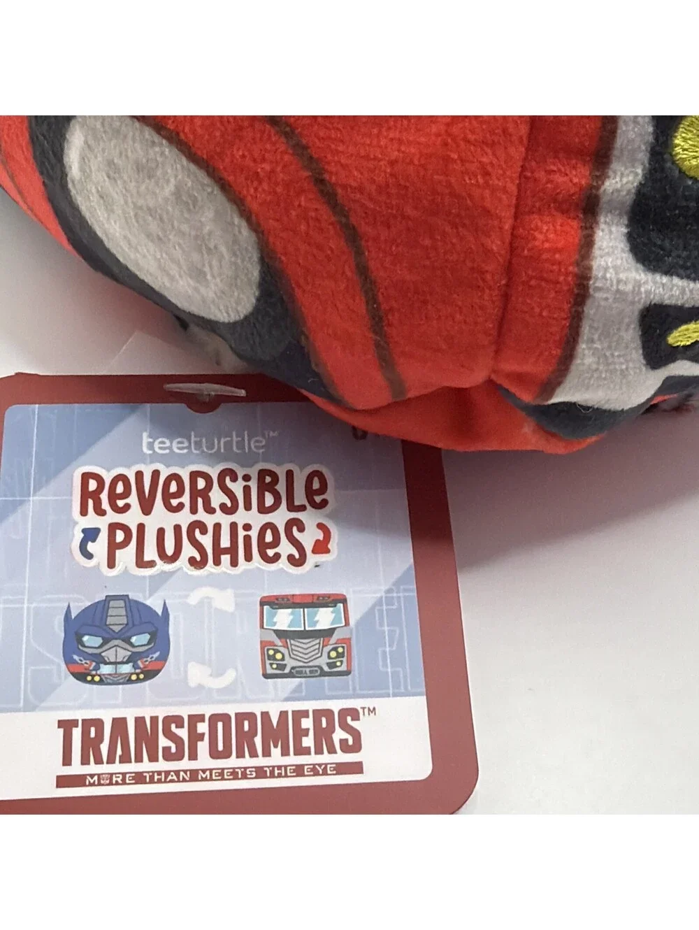 Transformers Optimus Prime Bundle Motion Sensing Helicopter & Reversible Plushie